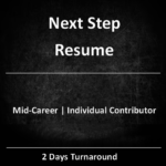 Next Step Resume