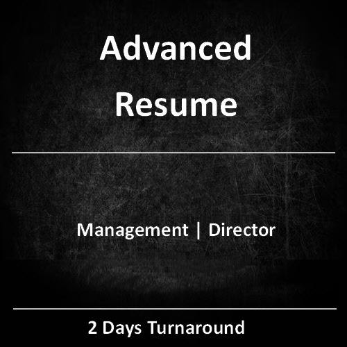Advanced Resume